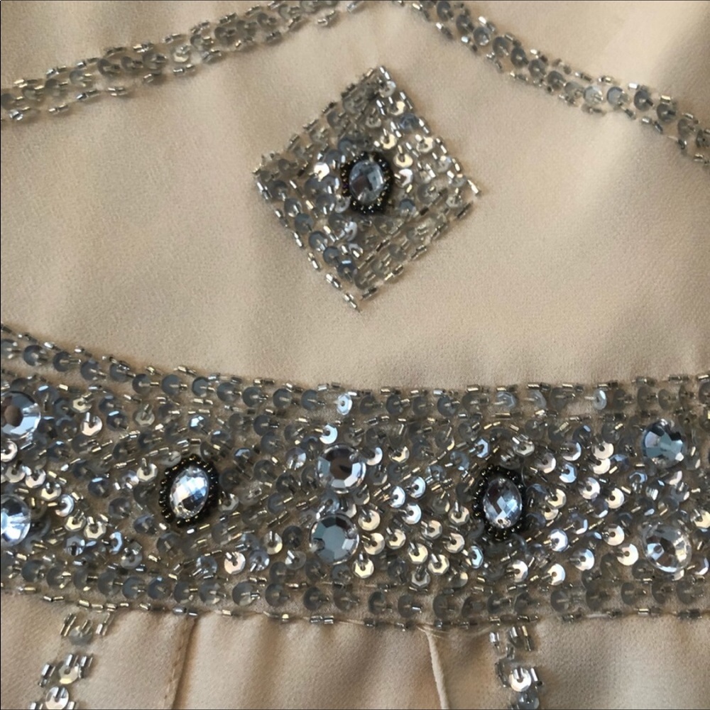 Unique Prom Vintage Beaded Dress - Picture 4 of 8